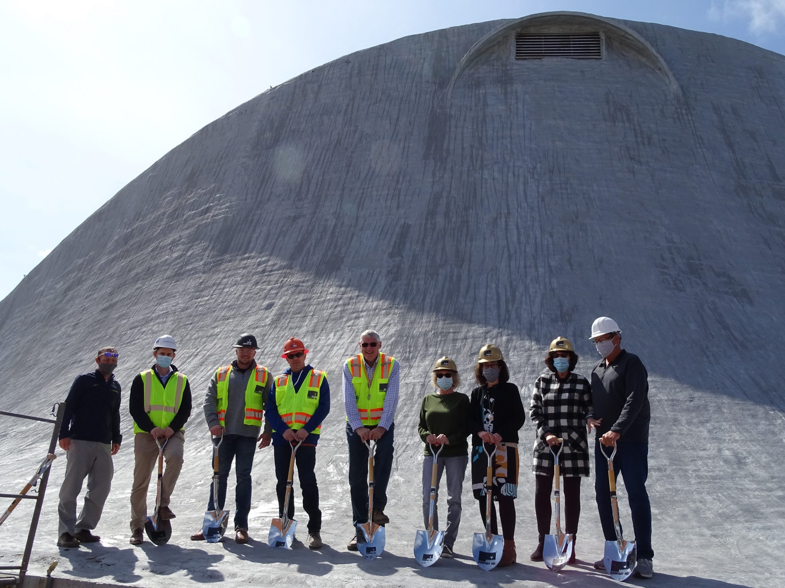 Roof Breaking Group Photo